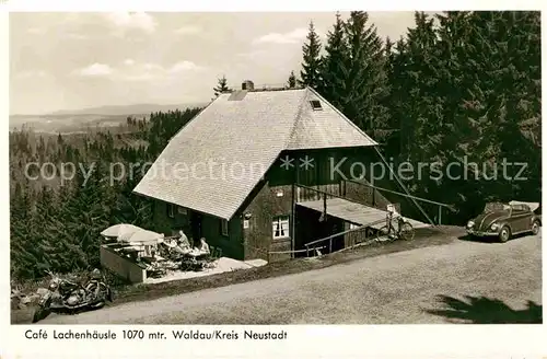 AK / Ansichtskarte Waldau Neustadt Cafe Lachenhaeusle  Kat. Friedenweiler