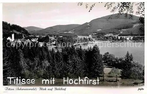 AK / Ansichtskarte Titisee Hochfirst Buehlhof Kat. Titisee Neustadt