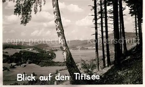 AK / Ansichtskarte Titisee Panorama Kat. Titisee Neustadt