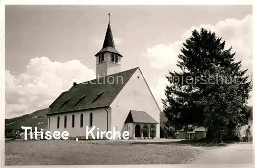 AK / Ansichtskarte Titisee Kirche Kat. Titisee Neustadt