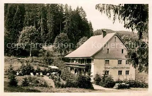 AK / Ansichtskarte Lenzkirch Pension Waldesfrieden Kat. Lenzkirch