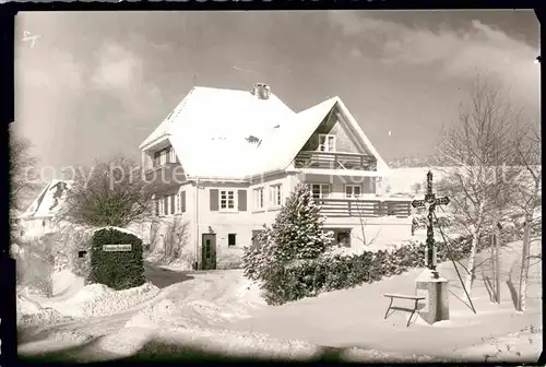 AK / Ansichtskarte Kappel Lenzkirch Pension Fernblick  Kat. Lenzkirch