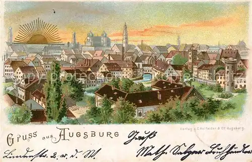 AK / Ansichtskarte Augsburg  Kat. Augsburg
