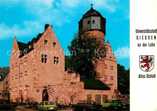 AK / Ansichtskarte Giessen Lahn Altes Schloss Universitaet Kat. Giessen