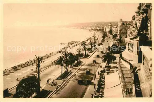 AK / Ansichtskarte Nice Alpes Maritimes Vue d ensemble de la Promenade des Anglais Kat. Nice