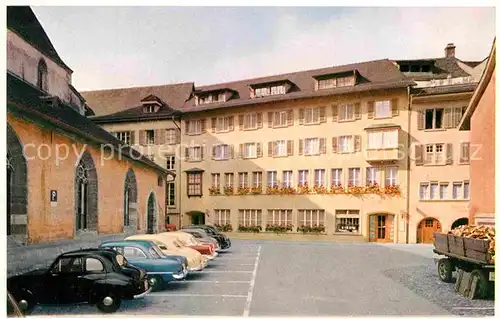 AK / Ansichtskarte Schaffhausen SH Hospitz Hotel Kronenhof Kat. Schaffhausen