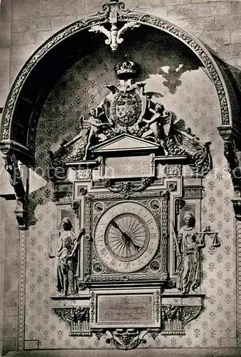 AK / Ansichtskarte Uhren Paris Conciergerie du Palais Horloge  Kat. Technik