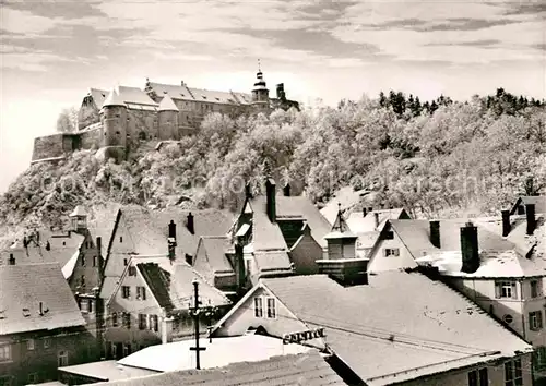 AK / Ansichtskarte Heidenheim Brenz Schloss Hellenstein Winter Kat. Heidenheim an der Brenz