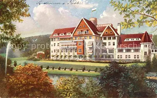 AK / Ansichtskarte Bad Elster Sanatorium Doktor Koehler Kat. Bad Elster