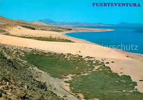 AK / Ansichtskarte Fuerteventura Kanarische Inseln Panorama Kueste Duenen Kat. 