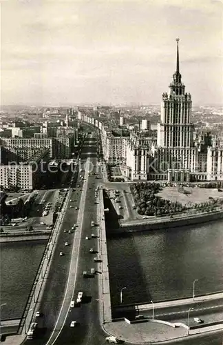 AK / Ansichtskarte Moscow Moskva Kutusow Prospekt Hotel Ukraine Kat. Moscow