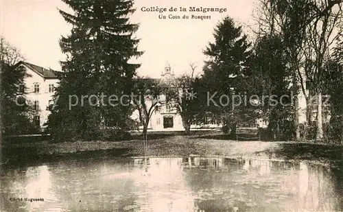 AK / Ansichtskarte Jarville la Malgrange College de la Malgrange Un Coin du Bosquet Kat. Jarville la Malgrange