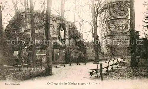 AK / Ansichtskarte Jarville la Malgrange College de la Malgrange La Grotte Kat. Jarville la Malgrange