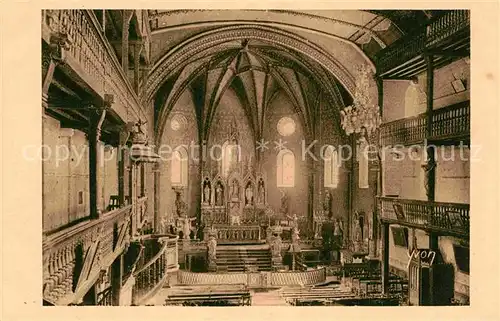 AK / Ansichtskarte Saint Jean de Luz Interieur de l Eglise d Urrugne Kat. Saint Jean de Luz