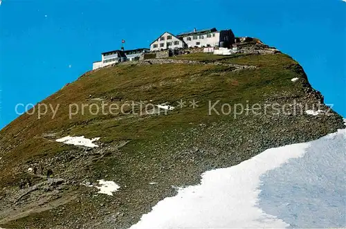 AK / Ansichtskarte Grindelwald Faulhorngipfel mit Berghotel Kat. Grindelwald