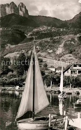 AK / Ansichtskarte Annecy Haute Savoie Lac d Annecy Le Port de Talloires Kat. Annecy