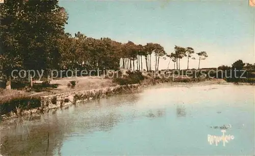 AK / Ansichtskarte Les Sables d Olonne Lac de Tanchet Kat. Les Sables d Olonne