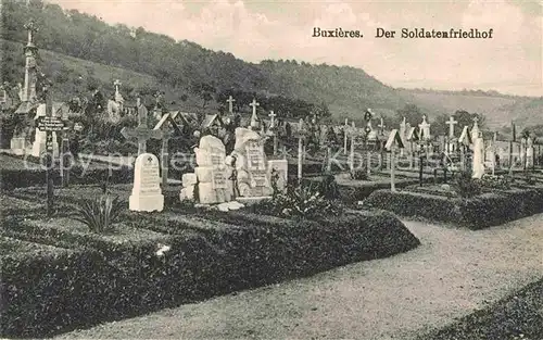 AK / Ansichtskarte Buxieres sous les Cotes Soldatenfriedhof Kat. Buxieres sous les Cotes