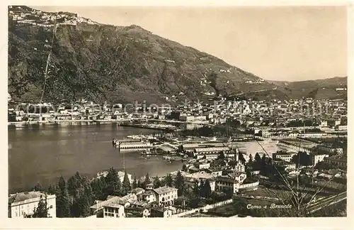 AK / Ansichtskarte Como Lago di Como e Brunnle