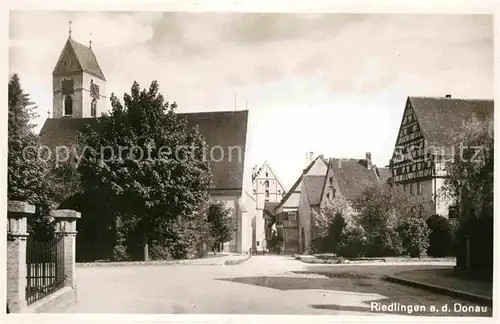 AK / Ansichtskarte Riedlingen Donau Kirche Kat. Riedlingen