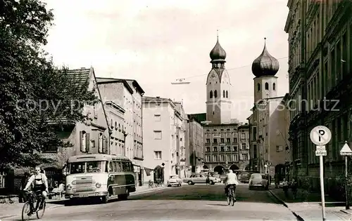 AK / Ansichtskarte Rosenheim Bayern Heilig Geist Strasse Kat. Rosenheim