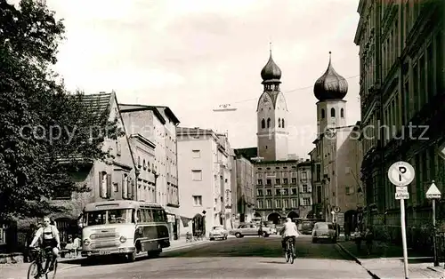 AK / Ansichtskarte Rosenheim Bayern Heilig Geist Strasse Kat. Rosenheim