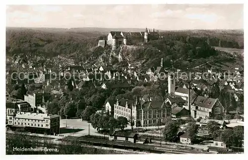 AK / Ansichtskarte Heidenheim Brenz Panorama Schloss Hellenstein Kat. Heidenheim an der Brenz