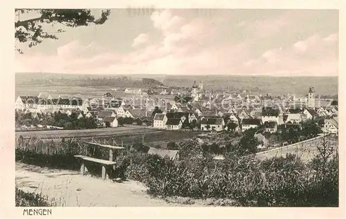 AK / Ansichtskarte Mengen Wuerttemberg Panorama Kat. Mengen