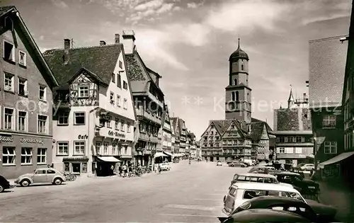 AK / Ansichtskarte Biberach Riss Marktplatz Kat. Biberach an der Riss