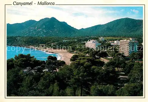 AK / Ansichtskarte Canyamel Panorama Hotels am Strand Kueste Berge Kat. Mallorca