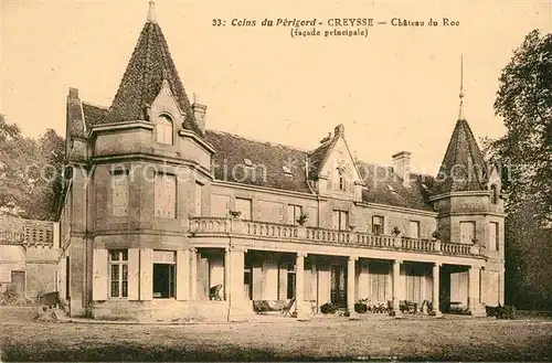 AK / Ansichtskarte Creysse Dordogne Coins du Perigord Chateau du Roc Kat. Creysse