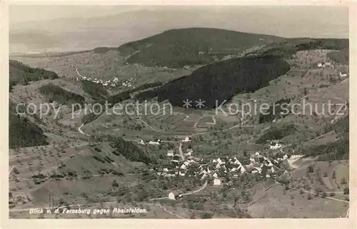 AK / Ansichtskarte Rheinfelden AG Panorama  Kat. Rheinfelden