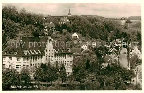 AK / Ansichtskarte Biberach Riss Teilansicht  Kat. Biberach an der Riss