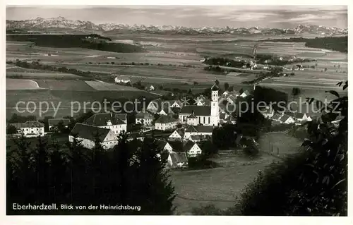 AK / Ansichtskarte Eberhardzell Blick von der Heinrichsburg Kat. Eberhardzell