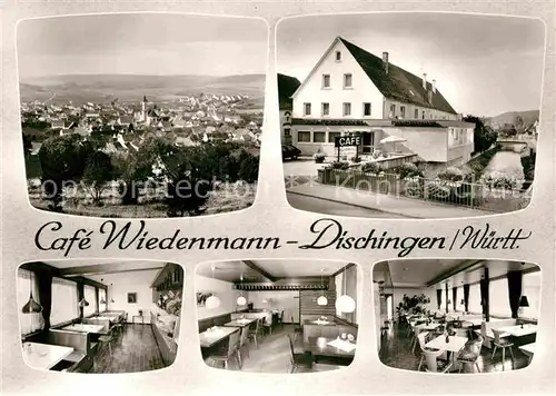 AK / Ansichtskarte Dischingen Panorama Cafe Wiedmann Kat. Dischingen