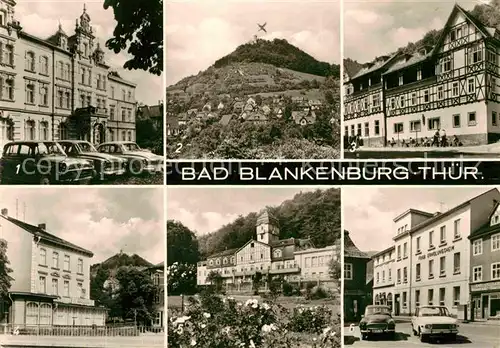 AK / Ansichtskarte Bad Blankenburg Erholungsheim Magnus Poser Burgruine Greifenstein  Kat. Bad Blankenburg