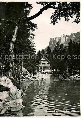 AK / Ansichtskarte Seealpsee Gasthaus Forelle  Kat. Schwende