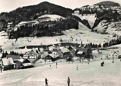 AK / Ansichtskarte Wald ZH Skigebiet Oberholz Kat. Wald ZH