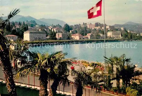 AK / Ansichtskarte Lugano TI Paradiso Lungolago Kat. Lugano