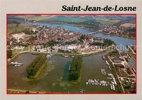 AK / Ansichtskarte Saint Jean de Losne Vue aerienne Kat. Saint Jean de Losne