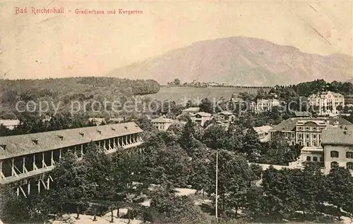 AK / Ansichtskarte Bad Reichenhall Gradierhaus und Kurgarten Kat. Bad Reichenhall