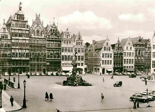 AK / Ansichtskarte Antwerpen Anvers Grote Markt Kat. 