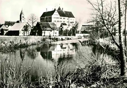 AK / Ansichtskarte Brenz Sontheim Schloss Kirche