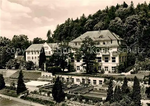 AK / Ansichtskarte Jordanbad Oberes Kurhaus Saalbau Kat. Biberach an der Riss