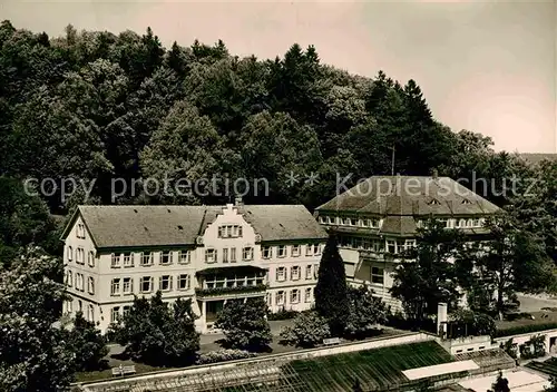 AK / Ansichtskarte Jordanbad Oberes Kurhaus Saalbau Kat. Biberach an der Riss