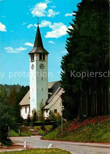 AK / Ansichtskarte Titisee Kirche Kat. Titisee Neustadt