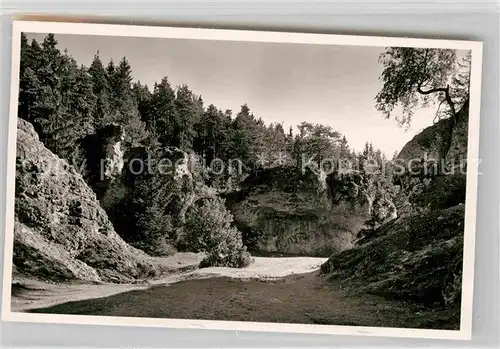 AK / Ansichtskarte Steinheim Albuch Felsenmeer Wental Kat. Steinheim am Albuch