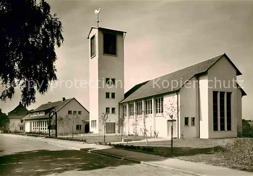 AK / Ansichtskarte Mengen Wuerttemberg Evangelische Kirche Kat. Mengen