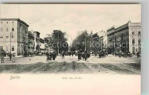 AK / Ansichtskarte Berlin Unter den Linden Kat. Berlin