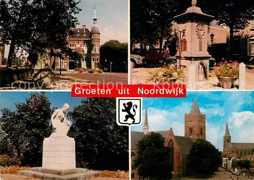 AK / Ansichtskarte Noordwijk aan Zee  Kirche Schloss Kat. Noordwijk